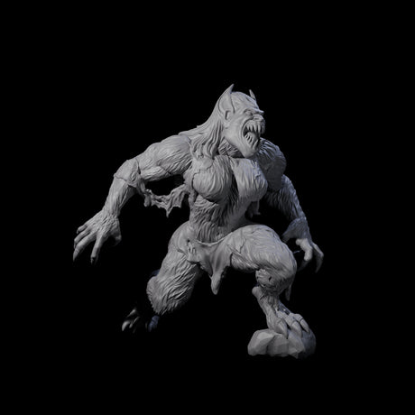 Vampire Hunter and the Hunted Miniature for Dungeons and Dragons, Pathfinder or other TTRPGs