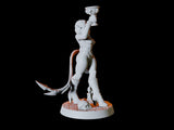 Vampire Pin-up Miniature for Dungeons and Dragons, Pathfinder or other TTRPGs