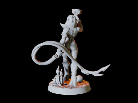 Vampire Pin-up Miniature for Dungeons and Dragons, Pathfinder or other TTRPGs