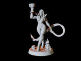 Vampire Pin-up Miniature for Dungeons and Dragons, Pathfinder or other TTRPGs