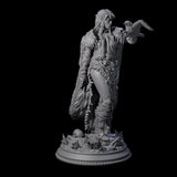 Vampire Raven Master Miniature for Dungeons and Dragons, Pathfinder or other TTRPGs