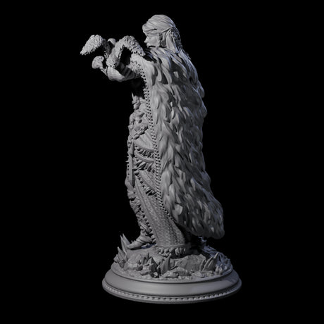 Vampire Raven Master Miniature for Dungeons and Dragons, Pathfinder or other TTRPGs
