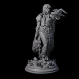 Vampire Raven Master Miniature for Dungeons and Dragons, Pathfinder or other TTRPGs