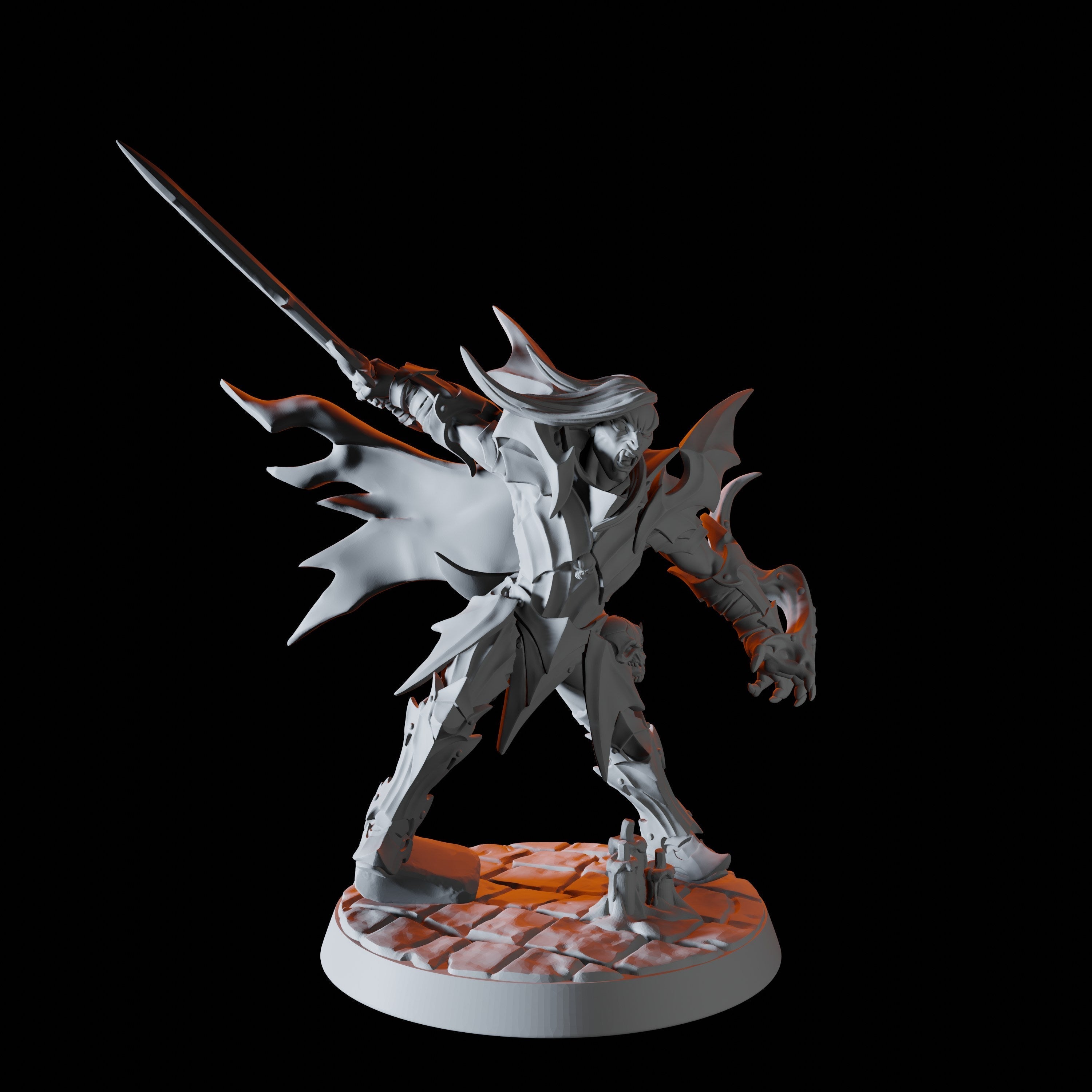 Vampire Spawn Miniature for Dungeons and Dragons - Myth Forged