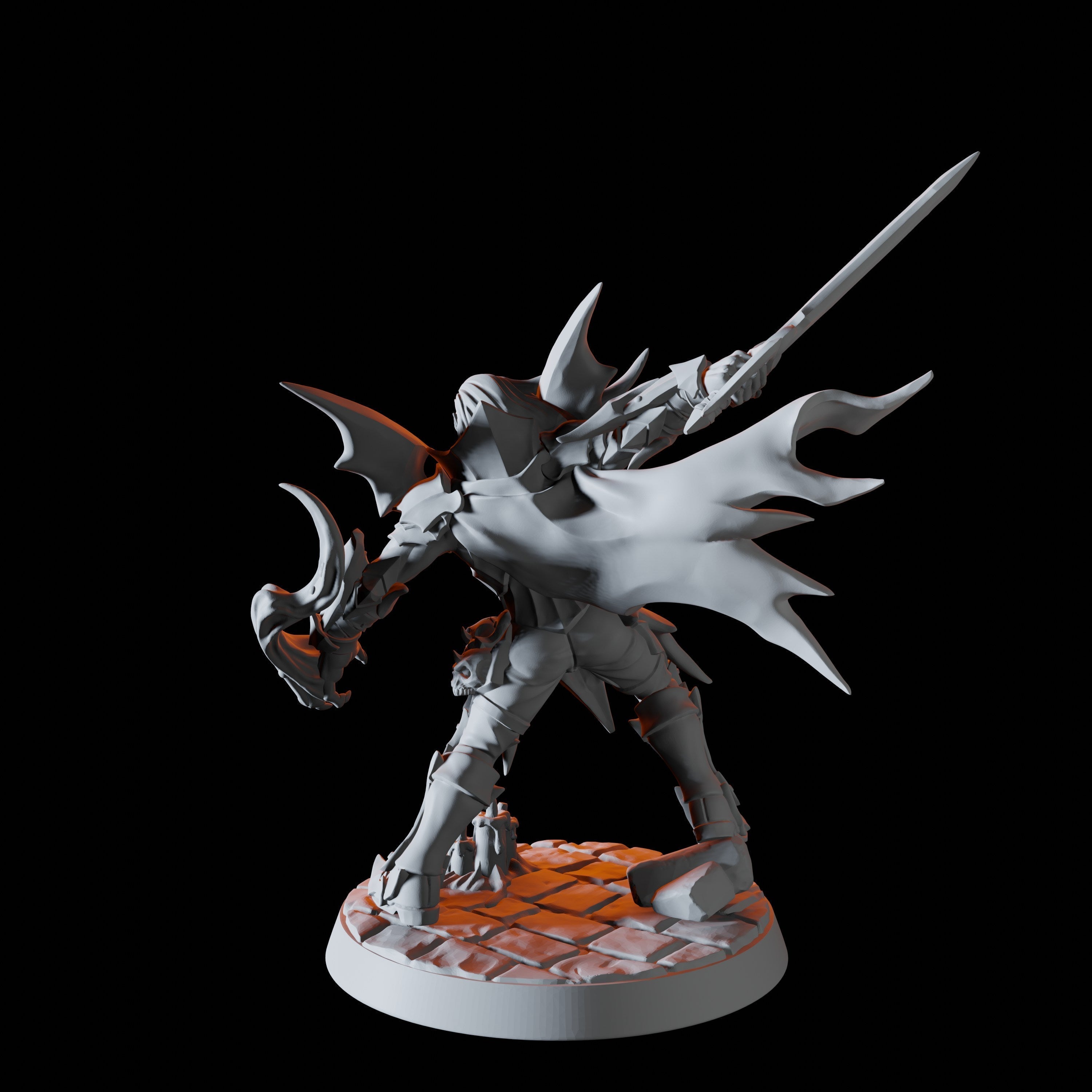 Vampire Spawn Miniature for Dungeons and Dragons - Myth Forged