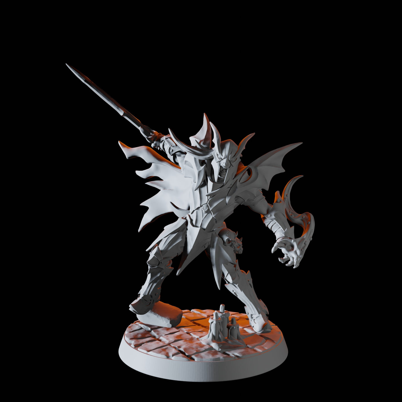 Vampire Spawn A Miniature for Dungeons and Dragons, Pathfinder or other TTRPGs