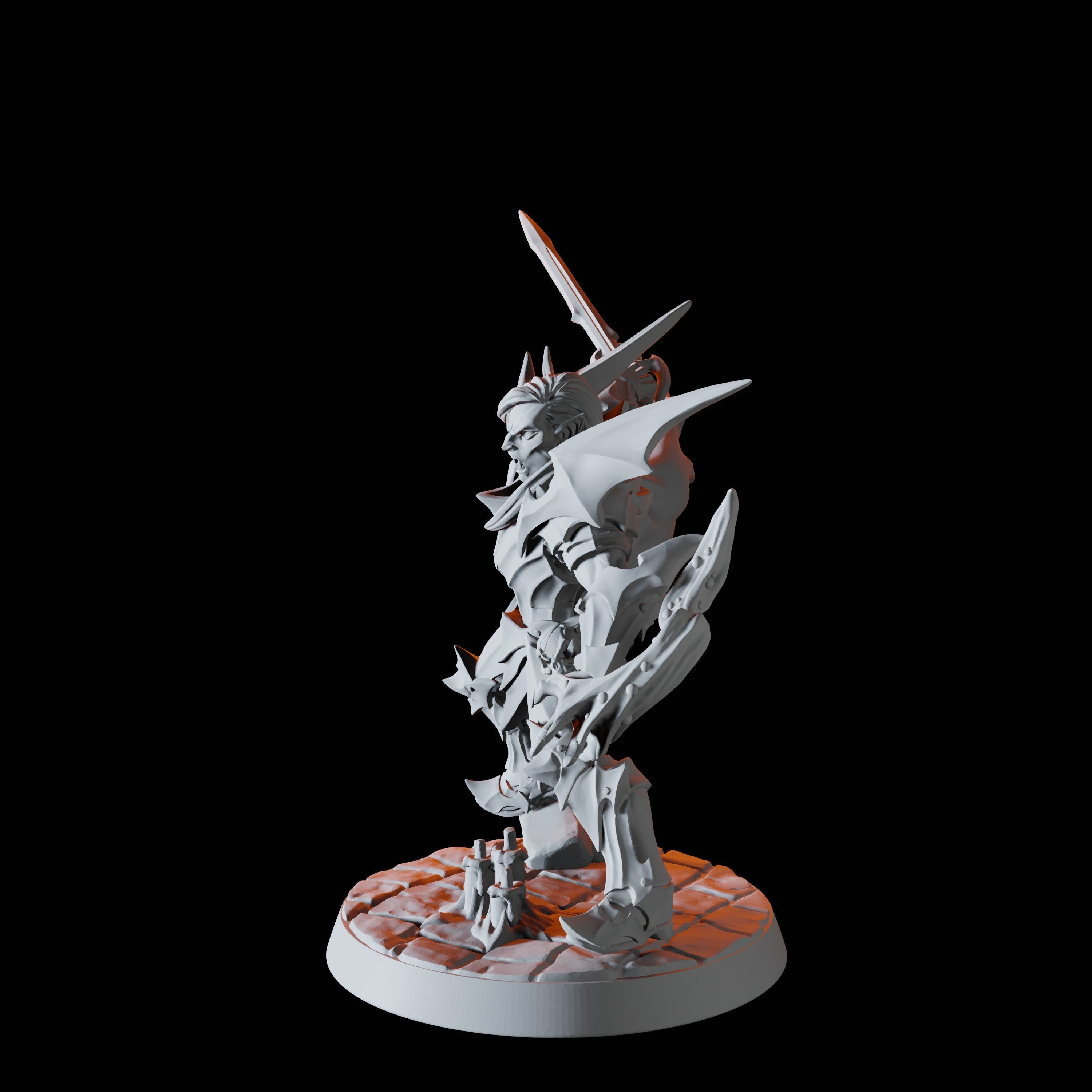 Vampire Spawn Miniature for Dungeons and Dragons - Myth Forged