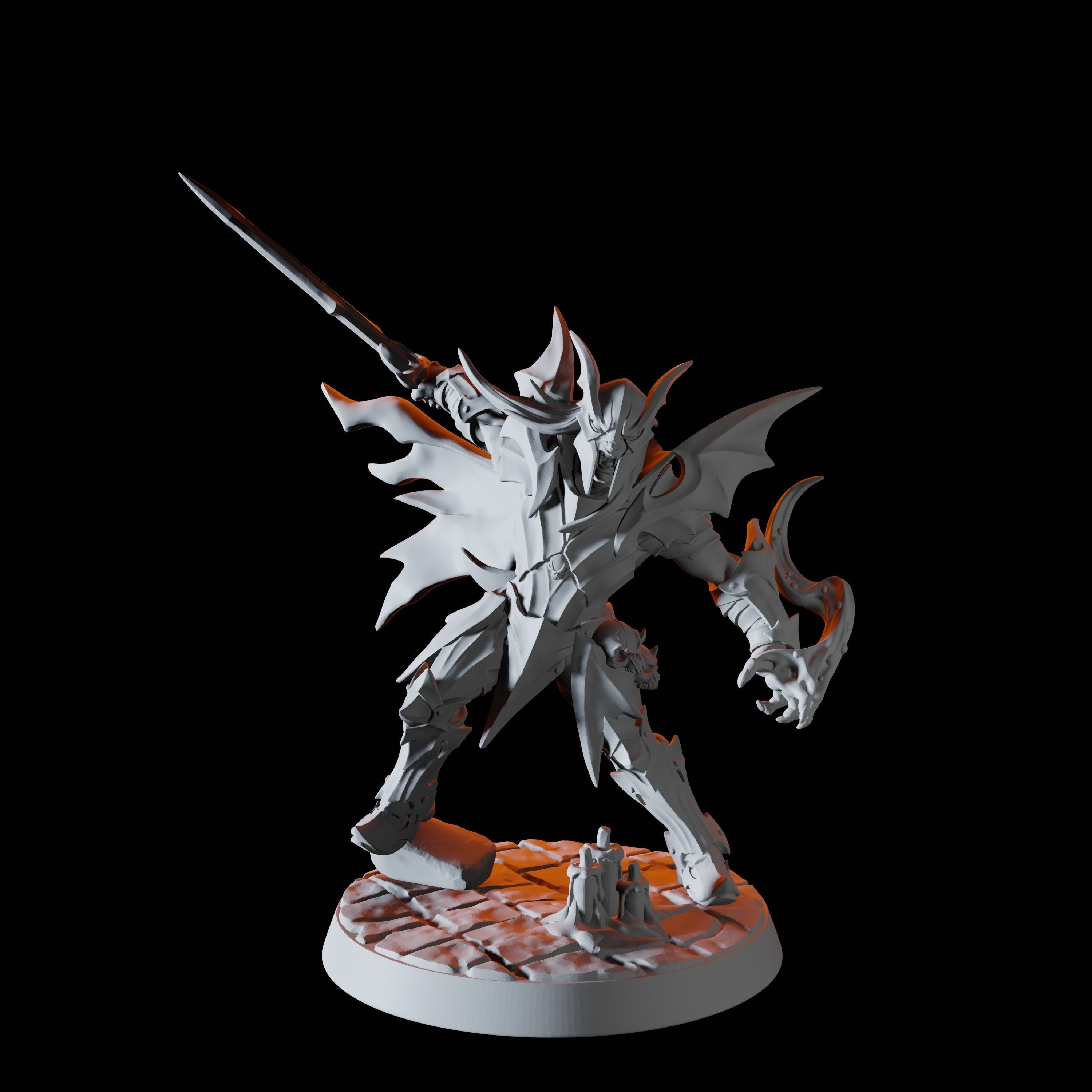 Vampire Spawn Miniature for Dungeons and Dragons - Myth Forged