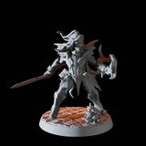 Vampire Spawn D Miniature for Dungeons and Dragons, Pathfinder or other TTRPGs