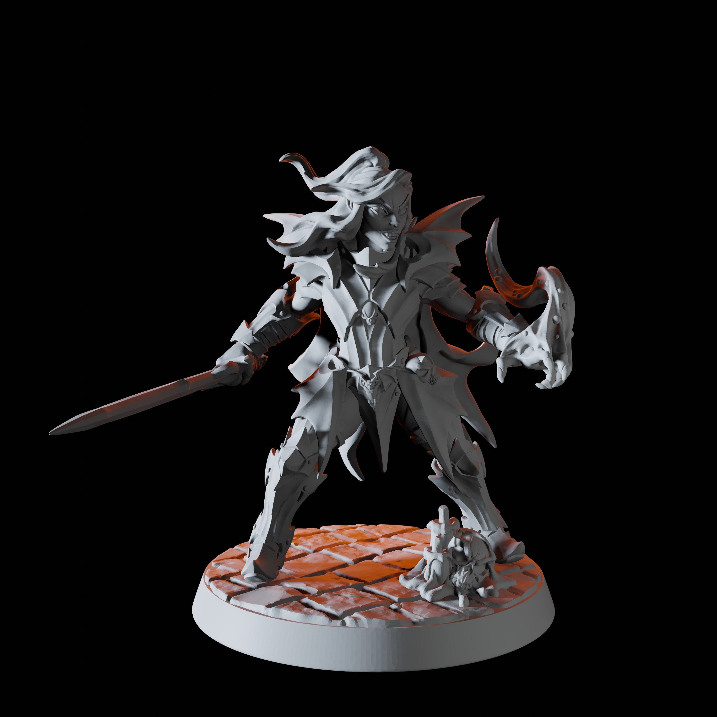 Vampire Spawn Miniature for Dungeons and Dragons - Myth Forged