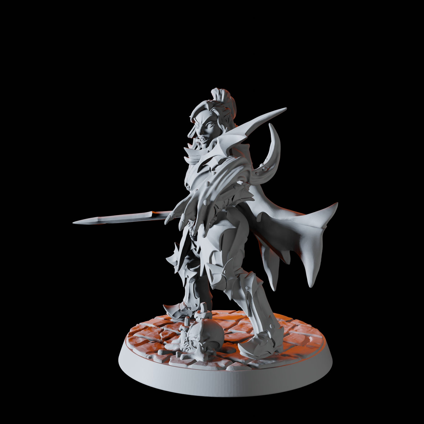 Vampire Spawn D Miniature for Dungeons and Dragons, Pathfinder or other TTRPGs