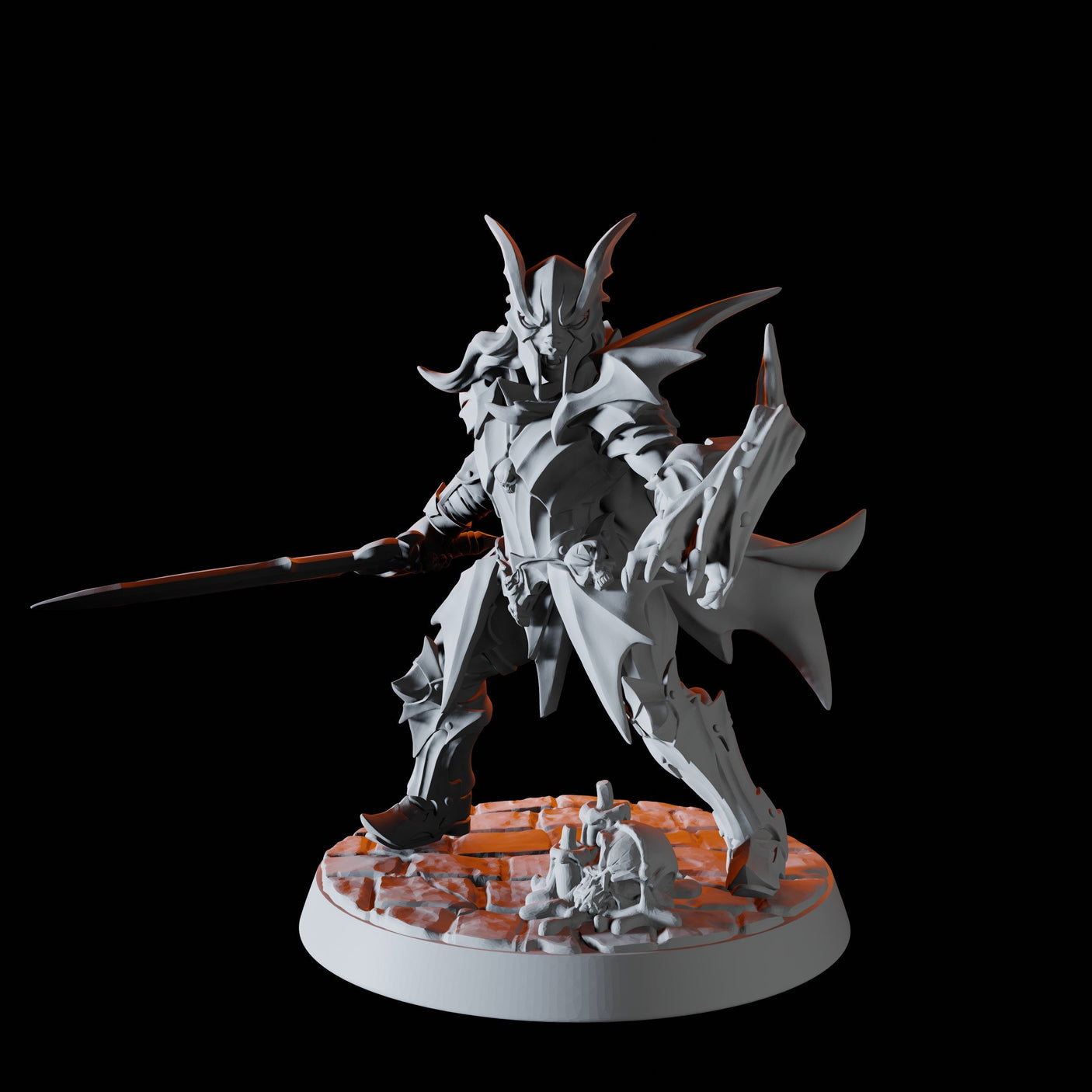 Vampire Spawn D Miniature for Dungeons and Dragons, Pathfinder or other TTRPGs