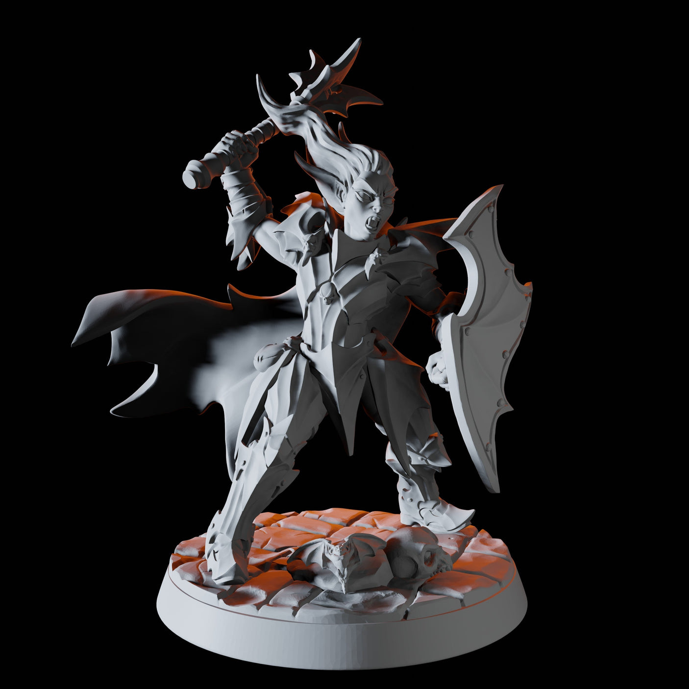 Vampire Spawn F Miniature for Dungeons and Dragons, Pathfinder or other TTRPGs