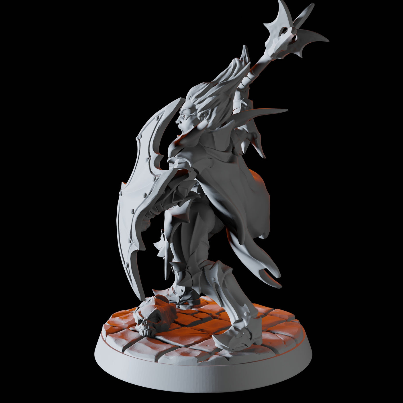 Vampire Spawn F Miniature for Dungeons and Dragons, Pathfinder or other TTRPGs