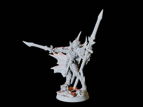 Vampire Warrior Miniature for Dungeons and Dragons, Pathfinder or other TTRPGs