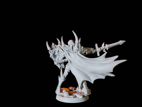 Vampire Warrior Miniature for Dungeons and Dragons, Pathfinder or other TTRPGs