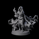 Vampiric Red Riding Hood Miniature for Dungeons and Dragons, Pathfinder or other TTRPGs