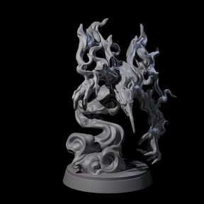 Vaporous Smoke Mephit Miniature for Dungeons and Dragons, Pathfinder or other TTRPGs