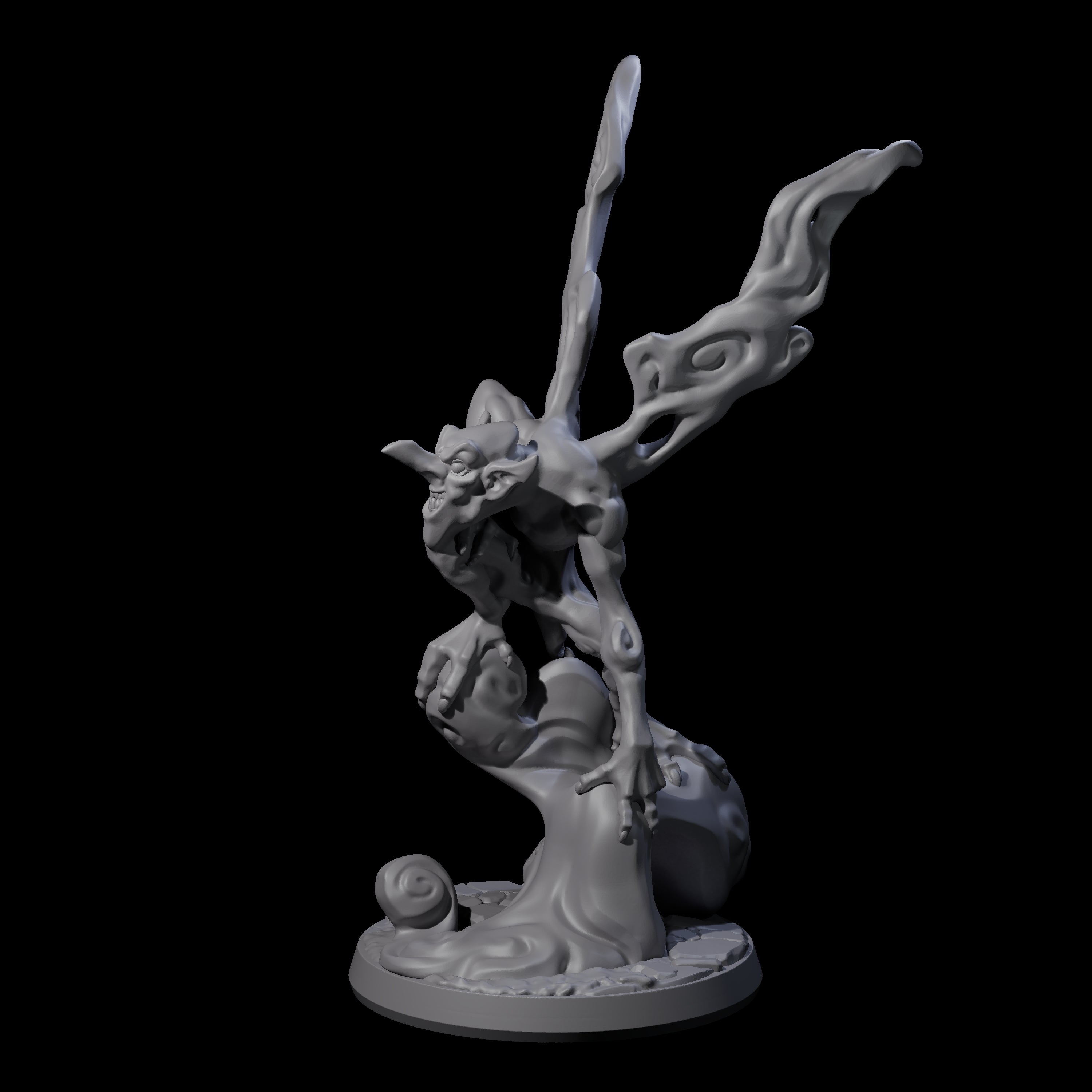 Vaporous Steam Mephit Miniature for Dungeons and Dragons, Pathfinder or other TTRPGs