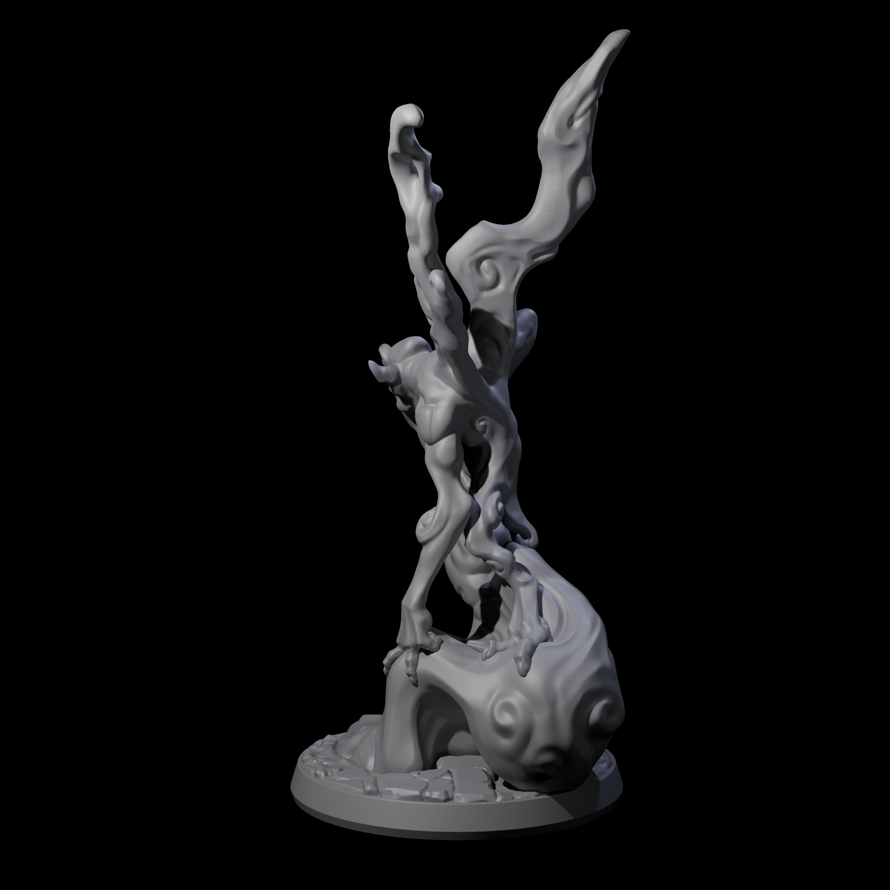 Vaporous Steam Mephit Miniature for Dungeons and Dragons, Pathfinder or other TTRPGs
