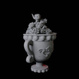 Vase with Flowers Miniature for Dungeons and Dragons, Pathfinder or other TTRPGs