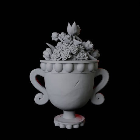 Vase with Flowers Miniature for Dungeons and Dragons, Pathfinder or other TTRPGs