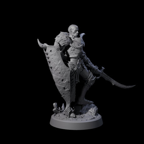 Vayne - Menacing Death Knight Undead Miniature for Dungeons and Dragons, Pathfinder or other TTRPGs