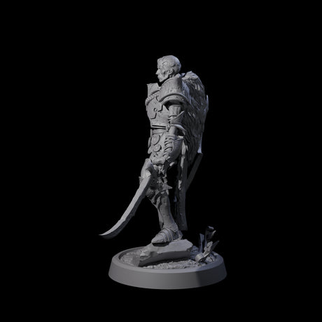 Vayne - Menacing Death Knight Undead Miniature for Dungeons and Dragons, Pathfinder or other TTRPGs