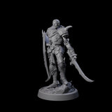 Vayne - Menacing Death Knight Undead Miniature for Dungeons and Dragons, Pathfinder or other TTRPGs