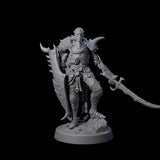 Vayne - Menacing Death Knight Undead Miniature for Dungeons and Dragons, Pathfinder or other TTRPGs