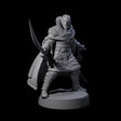 Vazano - Mercenary Company Captain Miniature for Dungeons and Dragons, Pathfinder or other TTRPGs