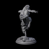 Veiled Elf Monk Miniature for Dungeons and Dragons, Pathfinder or other TTRPGs