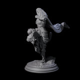 Veiled Elf Monk Miniature for Dungeons and Dragons, Pathfinder or other TTRPGs