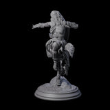 Veiled Elf Monk Miniature for Dungeons and Dragons, Pathfinder or other TTRPGs