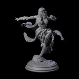 Veiled Elf Monk Miniature for Dungeons and Dragons, Pathfinder or other TTRPGs