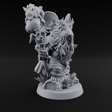 Venerable Mousling Sage Miniature for Dungeons and Dragons, Pathfinder or other TTRPGs