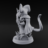 Venerable Mousling Sage Miniature for Dungeons and Dragons, Pathfinder or other TTRPGs