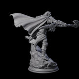 Veteran Elf Warrior Miniature for Dungeons and Dragons, Pathfinder or other TTRPGs
