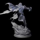Veteran Elf Warrior Miniature for Dungeons and Dragons, Pathfinder or other TTRPGs