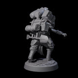 Veteran Graverobber Human Warrior Miniature for Dungeons and Dragons, Pathfinder or other TTRPGs