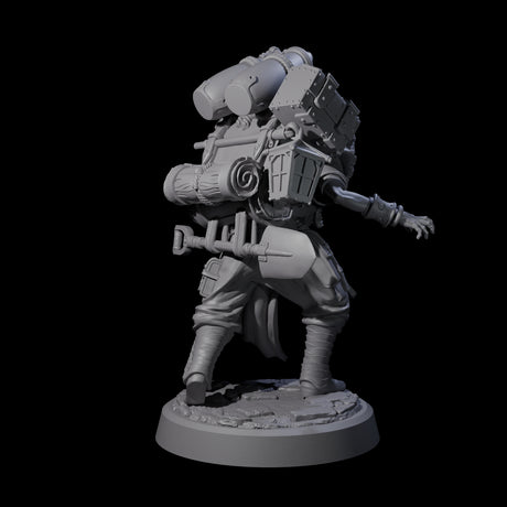 Veteran Graverobber Human Warrior Miniature for Dungeons and Dragons, Pathfinder or other TTRPGs