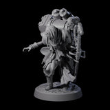 Veteran Graverobber Human Warrior Miniature for Dungeons and Dragons, Pathfinder or other TTRPGs