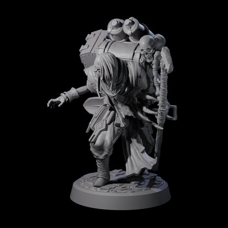 Veteran Graverobber Human Warrior Miniature for Dungeons and Dragons, Pathfinder or other TTRPGs