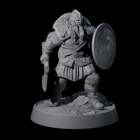 Veteran Viking Warrior A Miniature for Dungeons and Dragons, Pathfinder or other TTRPGs