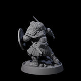 Veteran Viking Warrior C Miniature for Dungeons and Dragons, Pathfinder or other TTRPGs