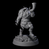 Veteran Viking Warrior D Miniature for Dungeons and Dragons, Pathfinder or other TTRPGs