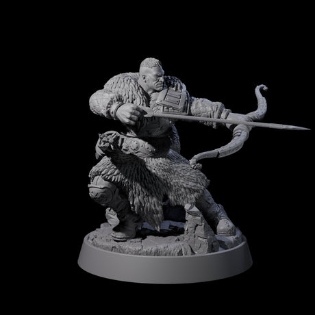 Veteran Viking Warrior E Miniature for Dungeons and Dragons, Pathfinder or other TTRPGs