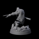 Veteran Viking Warrior E Miniature for Dungeons and Dragons, Pathfinder or other TTRPGs