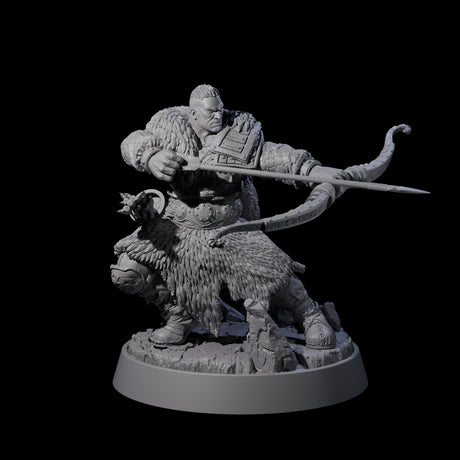 Veteran Viking Warrior E Miniature for Dungeons and Dragons, Pathfinder or other TTRPGs