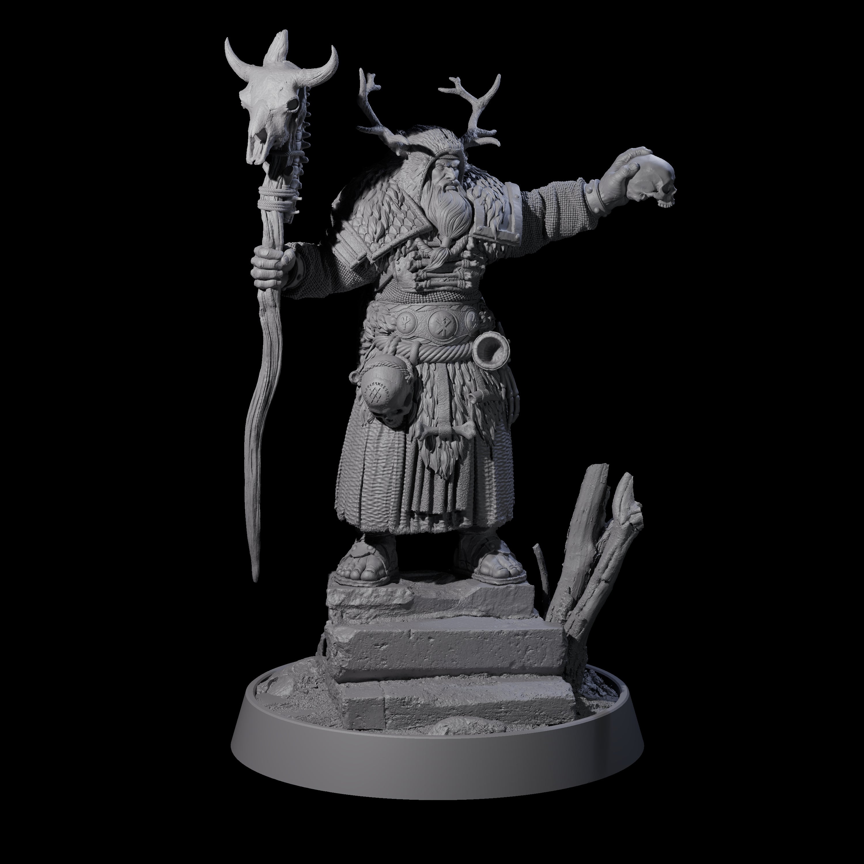 Veteran Viking Warrior G Miniature for Dungeons and Dragons, Pathfinder or other TTRPGs